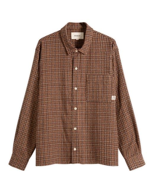 Heresy Brown Deft Shirt for men