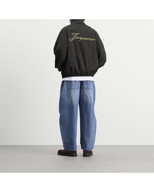 Jacquemus Black Techical Windbreaker for men
