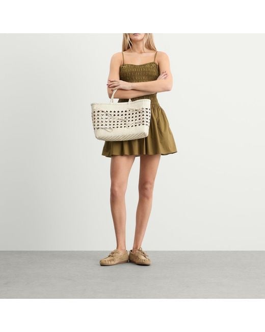 Faithfull The Brand Green Araceli Mini Dress