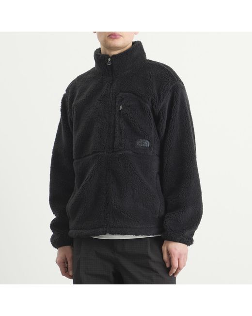 The North Face Black Heritage Extreme Pile Zip Jacket for men