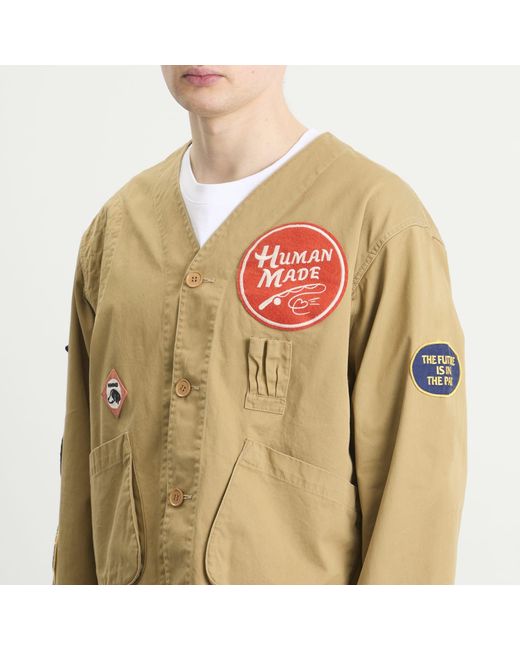 Human Made Green Club Patch Jacket for men