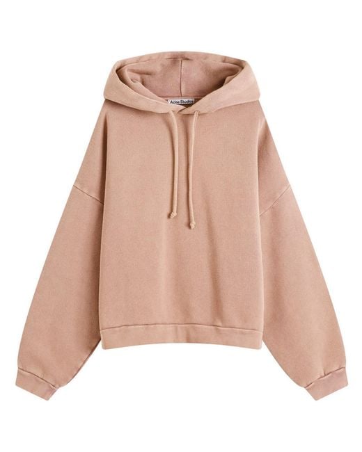 Acne Pink Fester H U Vintage Hoodie for men