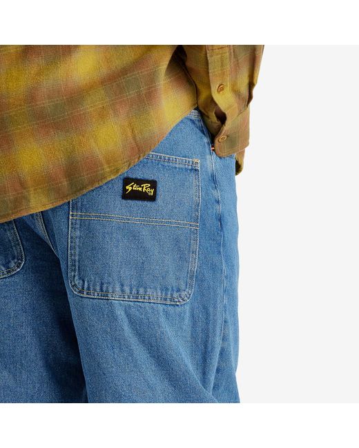 Stan Ray Blue Wide 5 Jeans for men