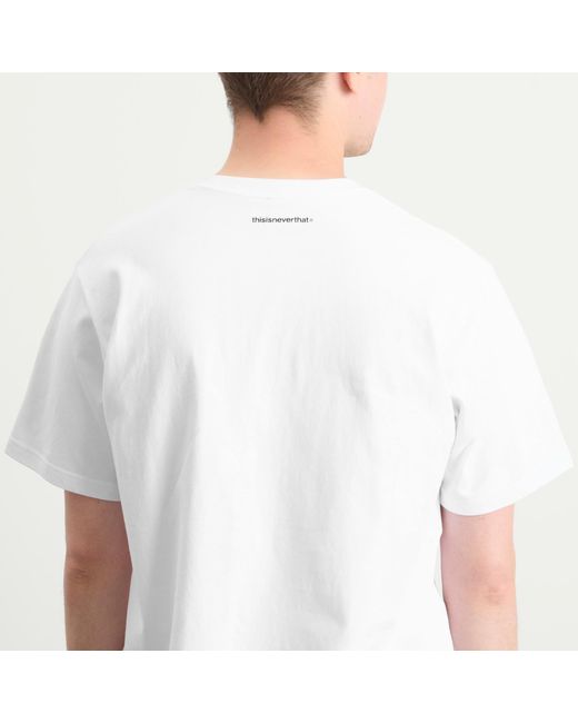 Thisisneverthat White T-Logo Tee for men