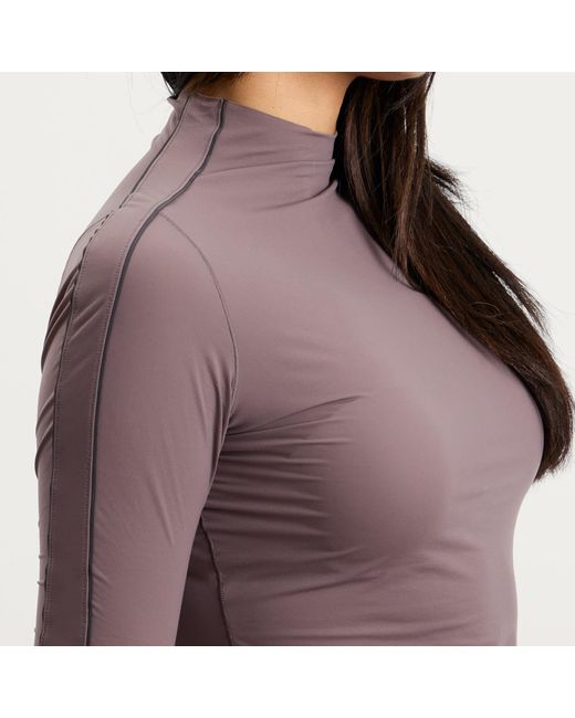 Nike Purple X Skims Weightless Layers Short Sleeve T-Shirt