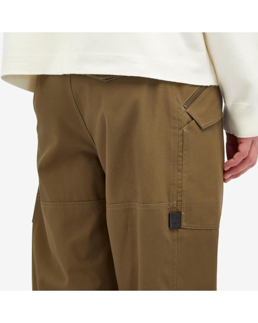 Loewe Green Cargo Trousers for men
