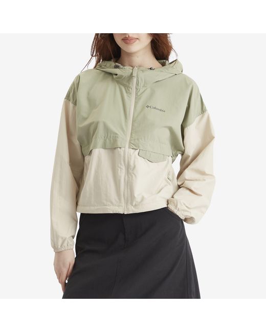 Columbia Natural Spire Valley Cropped Windbreaker