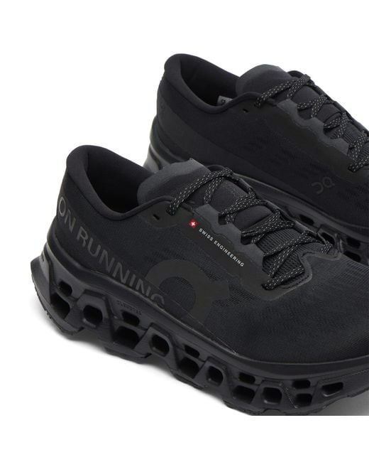 On Shoes Black Cloudmster 3 Sneaker