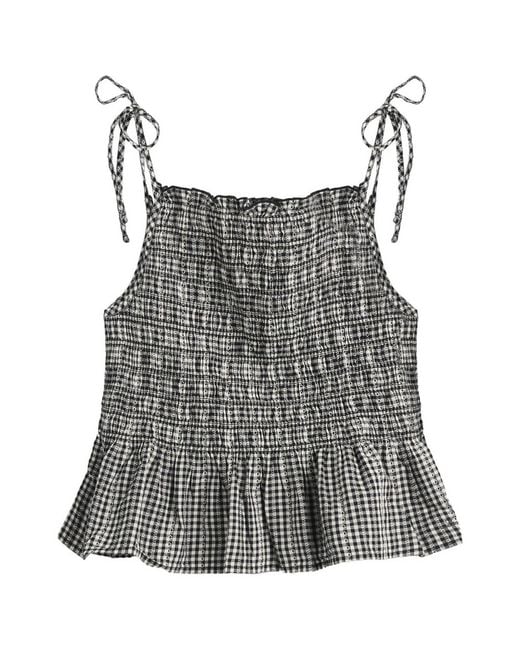 Levi's Gray Monaco Sl Blouse