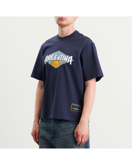 Adidas Blue X Thrasher Afa Argentina T-Shirt for men