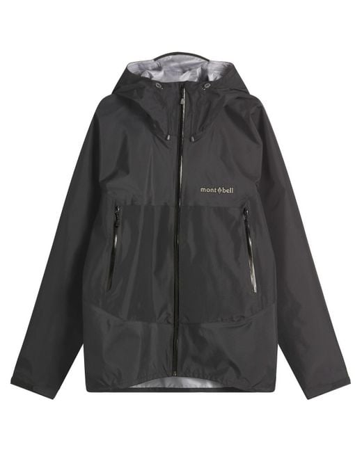 Montbell Black Rain Dancer Jacket for men