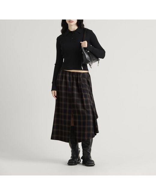 Our Legacy Black Fan Skirt