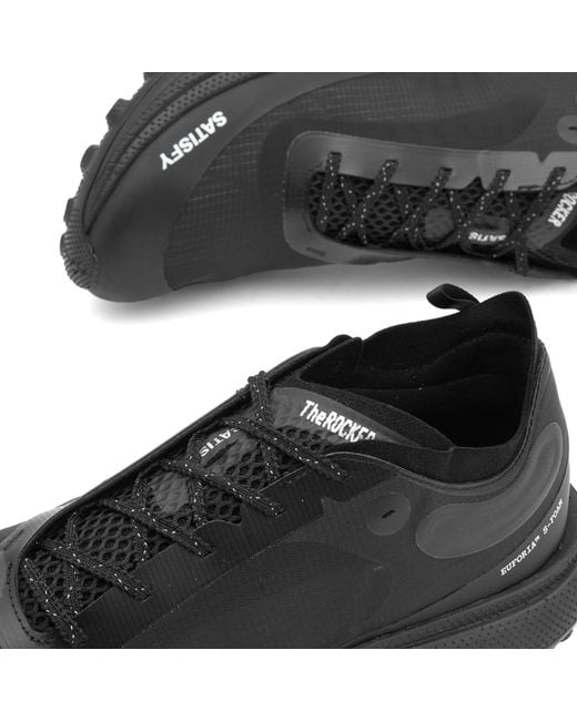 Satisfy Black The Rocker Sneaker for men