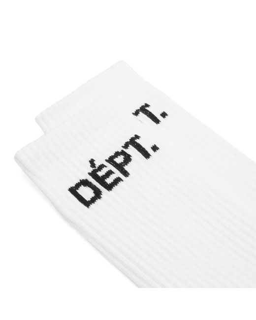 GALLERY DEPT. White Dept. Socks for men