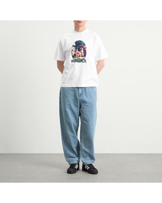 Butter Goods White Nimai T-Shirt for men