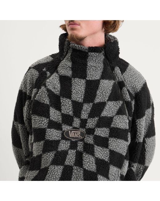 Vans Black X A.O.D. Relief Check Fleece for men