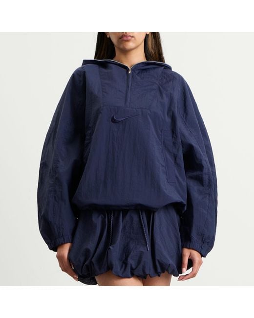 Nike Blue Hooded Jacket