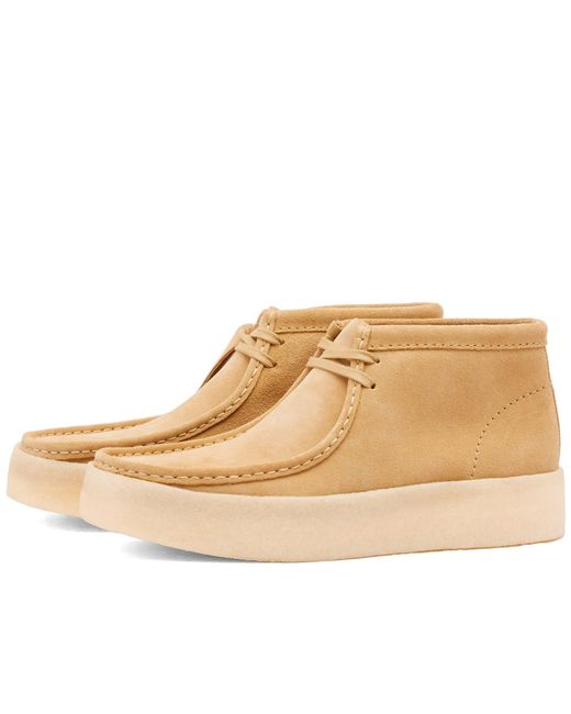 Clarks Natural Wallabee Cup Boot for men