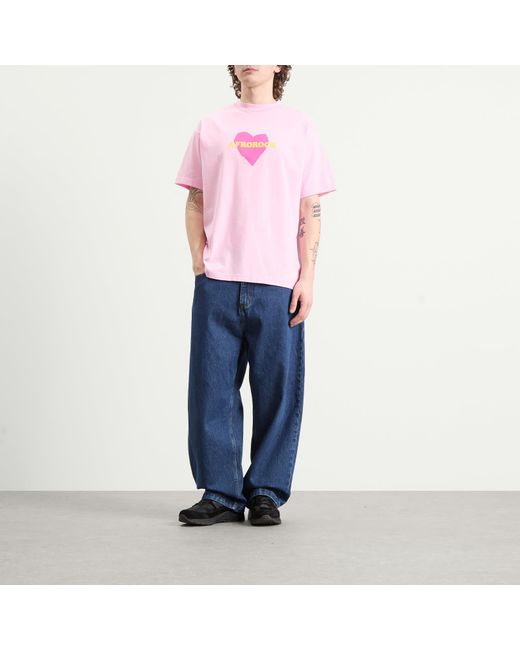 TGB Pink Afro Rock Love T-Shirt for men