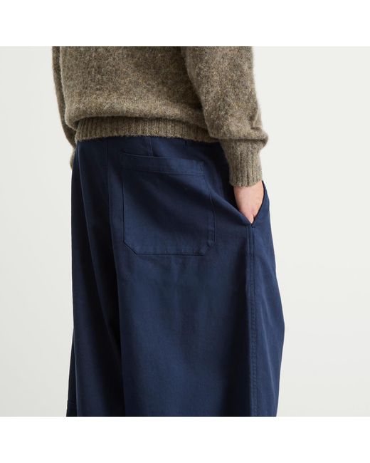 YMC Blue Deadbeat Trousers for men