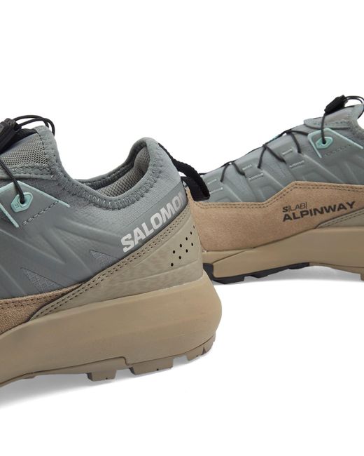Salomon Gray Alpinway Advanced Sneaker for men