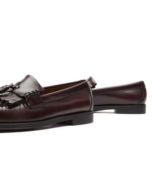 G.H.BASS Brown Easy Weejuns Layton Ii Kiltie Loafers for men
