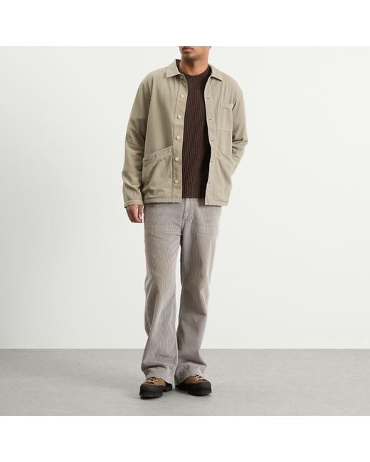 Folk Green Meyer Shirt Jacket for men