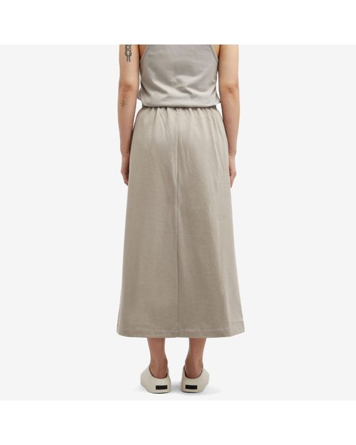 Fear Of God Gray Long Skirt