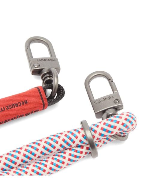 Topologie White 8.0Mm Rope Strap