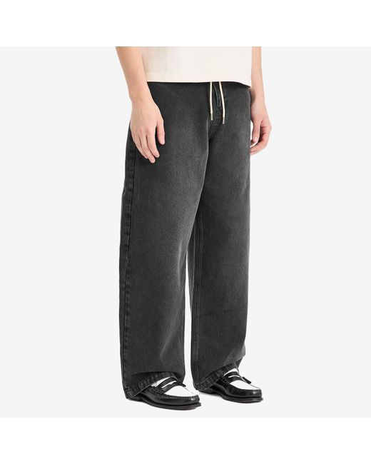 About Blank Gray Wide Leg Denim for men