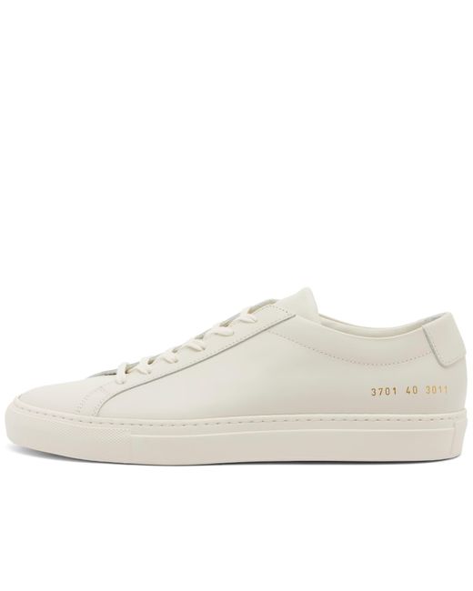 Common Projects White By Common Projects Original Achilles Low Sneakers