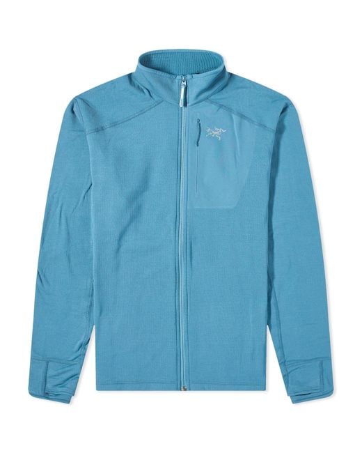 Arc'teryx Blue Delta Zip Fleece for men