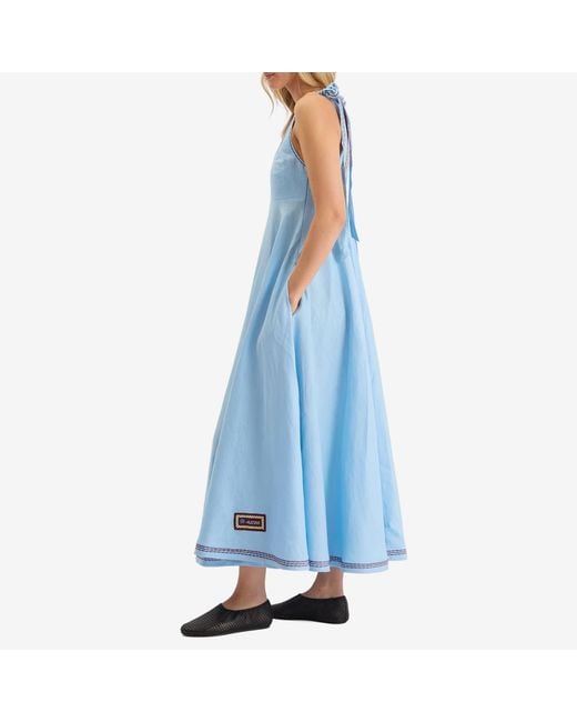 ALÉMAIS Blue Donata Ballet Sundress