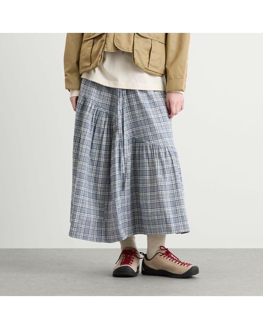 STORY mfg. Blue Hand Orbit Skirt