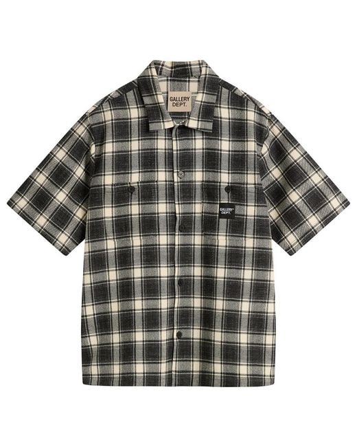 GALLERY DEPT. Black Playground Vacation Shirt for men