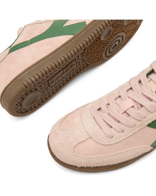 Diadora Brown Trainer Hairy Sneaker for men