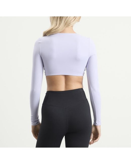 Tala Purple Dayflex Reversible Twist Top