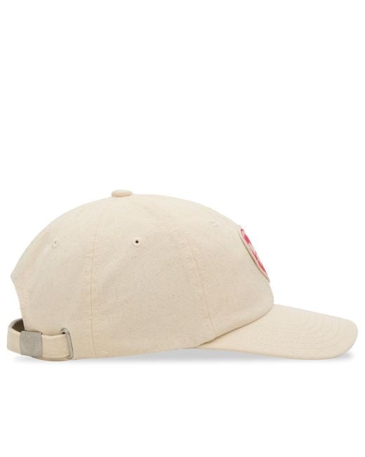 Human Made Pink Heart Patch Twill 6 Panel Cap for men