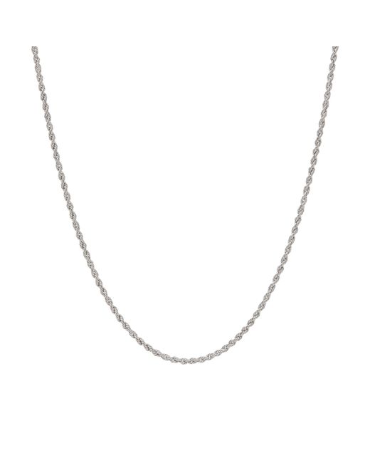 Tom Wood Metallic 20.5" Rope Chain Necklace