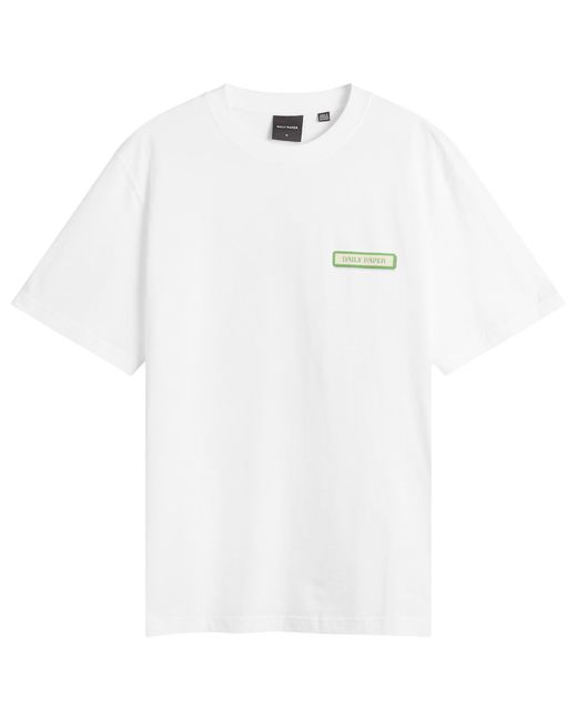 Daily Paper White Air Freshener Shield T-Shirt for men