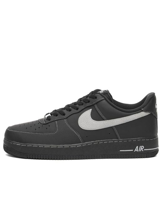 Nike Black Air Force 1 '07 Lv8 Sneaker for men