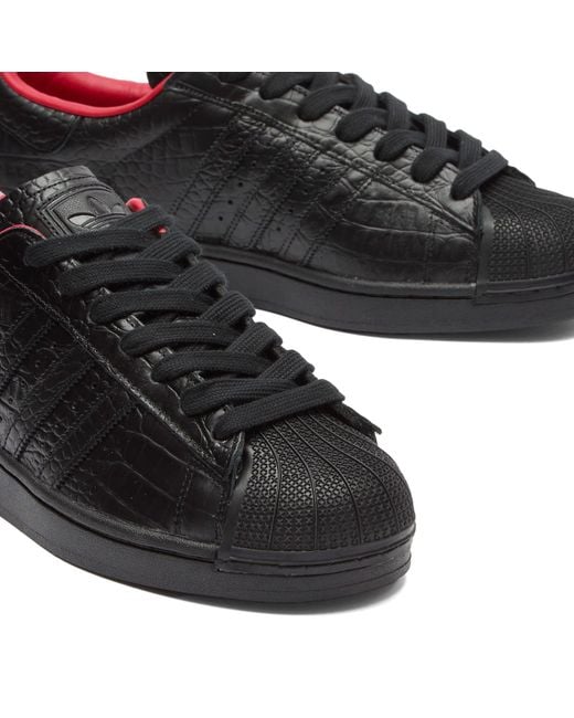 Adidas Black Superstar Ii Sneaker for men