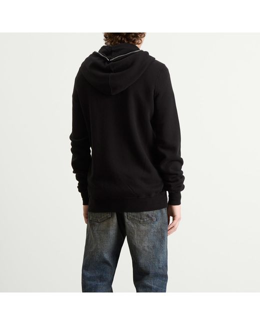 Rick Owens Black Zip-Throughs for men