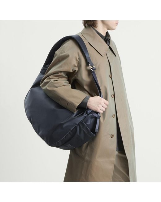 Master Piece Blue Ark Solid Shoulder Bag