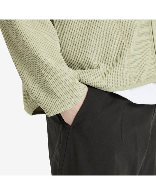 Goldwin Gray One Tuck Tapered Light Trousers for men