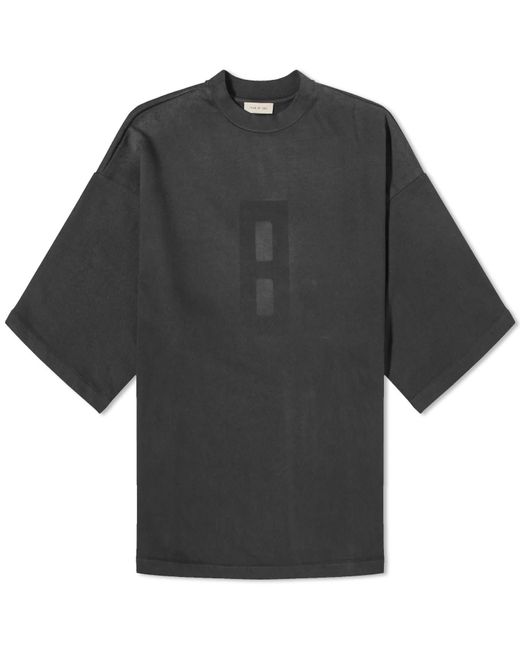 Fear Of God Black Airbrush 8 T-Shirt for men