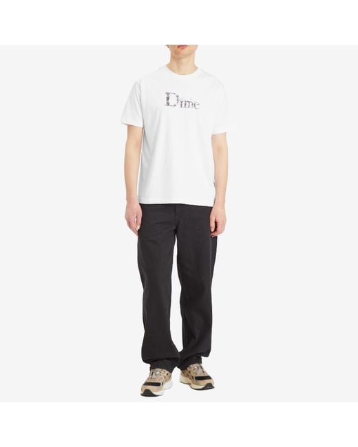 Dime White Classic Steampunk T-Shirt for men