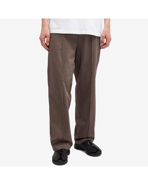 Lady White Co. Brown Jersey Band Pants for men