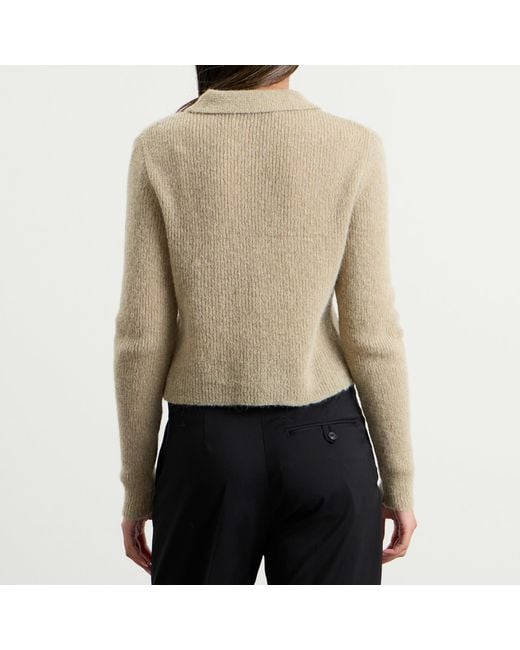 Our Legacy Natural Mazzy Polo Cardigan