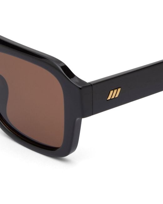 Le Specs Brown Subzero Sunglasses
